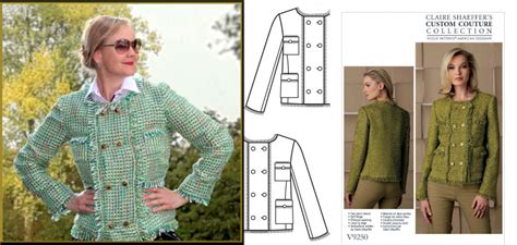 chanel jacket pattern vogue|The Ten Best Sewing patterns .